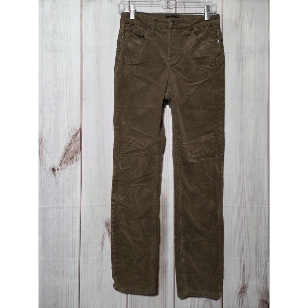 Silver Jeans‎ Co Pants Womens W26/L29 Brown Corduroy High Note Slim Stretch